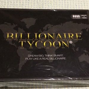 Billionaire Tycoon Game Black Box RARE Like NEW Build a Global Business Empire